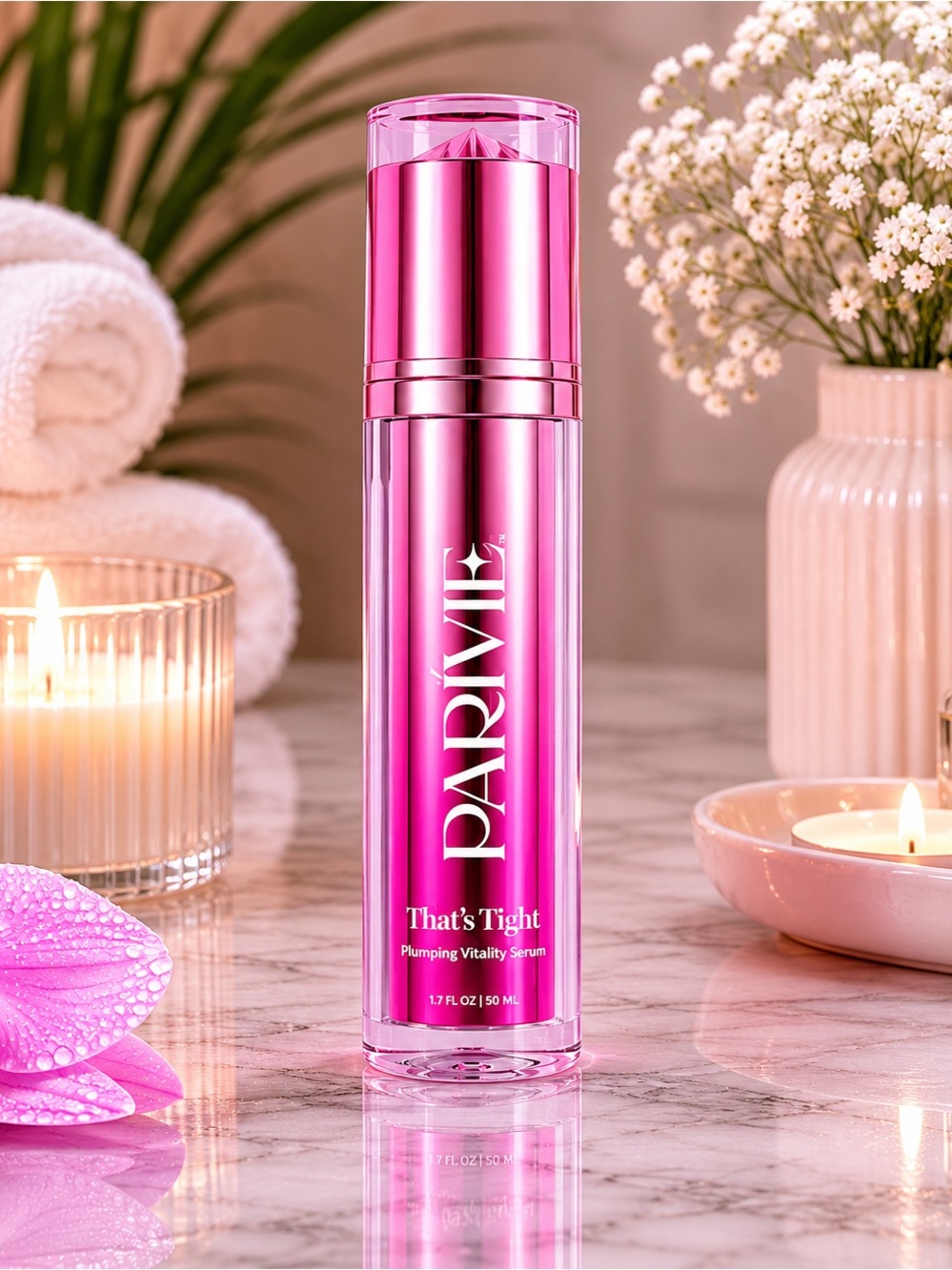 💘 PARÍVIE “That’s Tight” Plumping Vitality Serum 1.7oz | by Paris Hilton